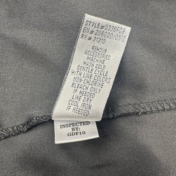 Vintage Dress Color Block Size 14 Cap Sleeve Mid Length 1990s Retro Business - Picture 6 of 9